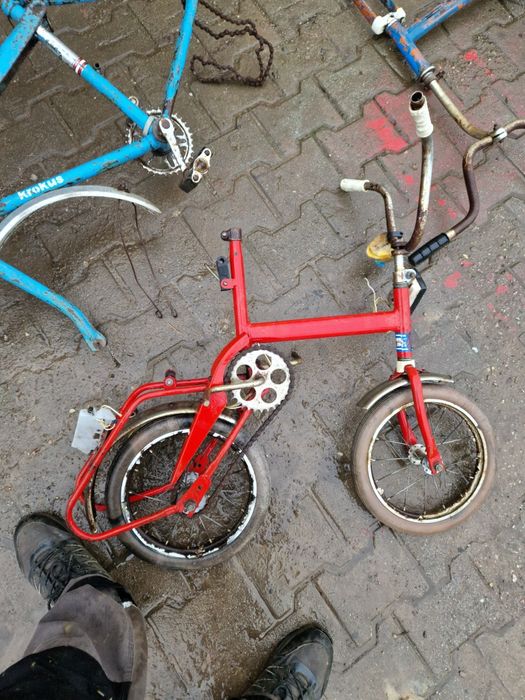 Składany rower dzieciecy zssr