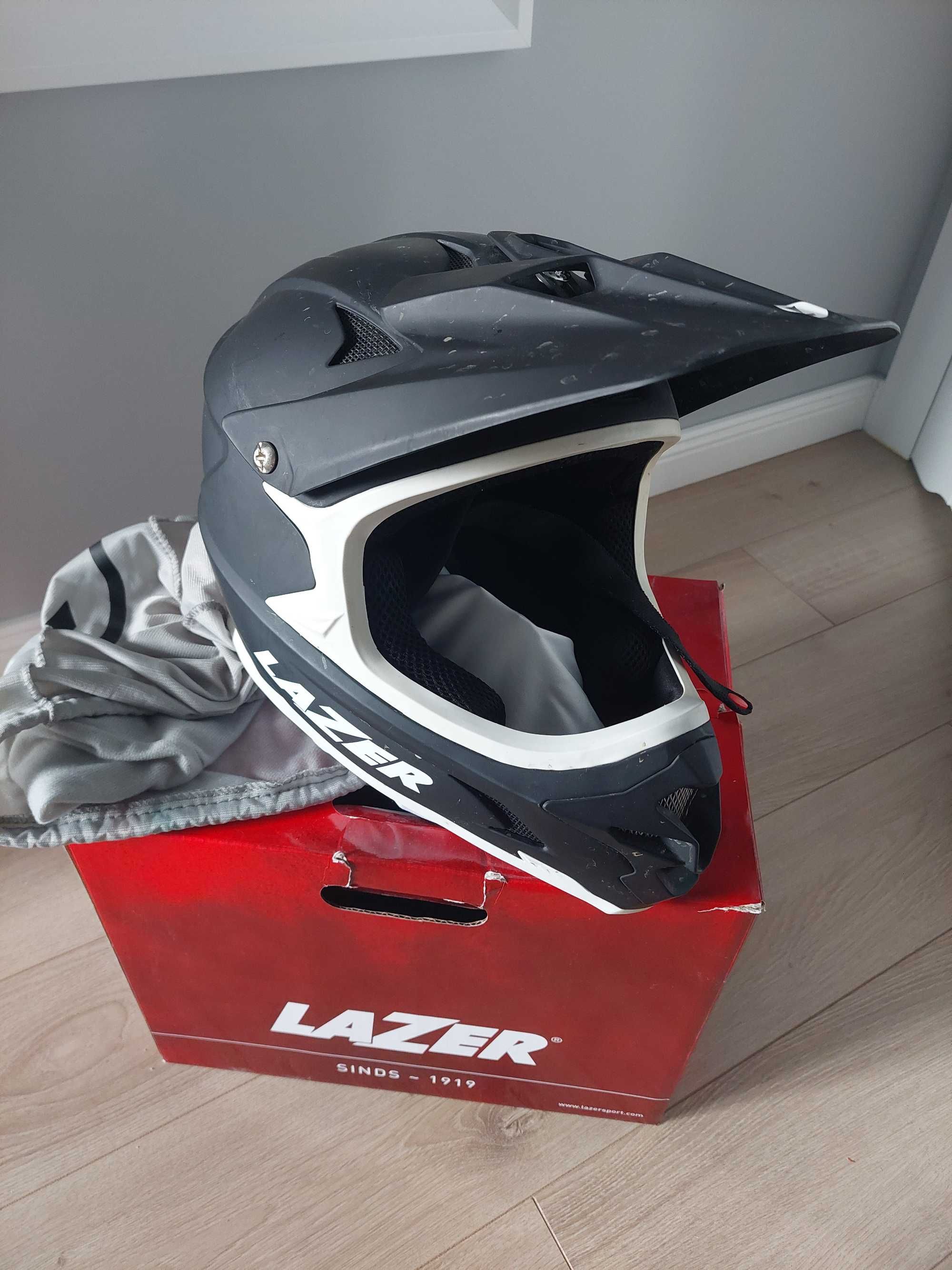 Kask Full Face Lazer M z goglami gratis