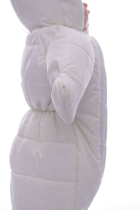 Конверт на флісі Babykroha молочний комбінезон на виписку