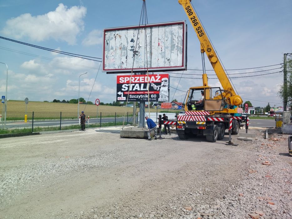 Miejsce na twoją reklamę. Bilbordy 6x3 i inne