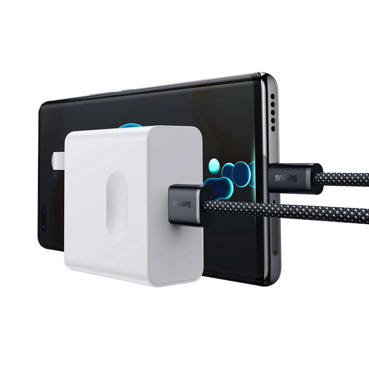 Baseus Dynamic Series Kabel Usb - Usb Typ C 100W 1M Szary (Cald000616)