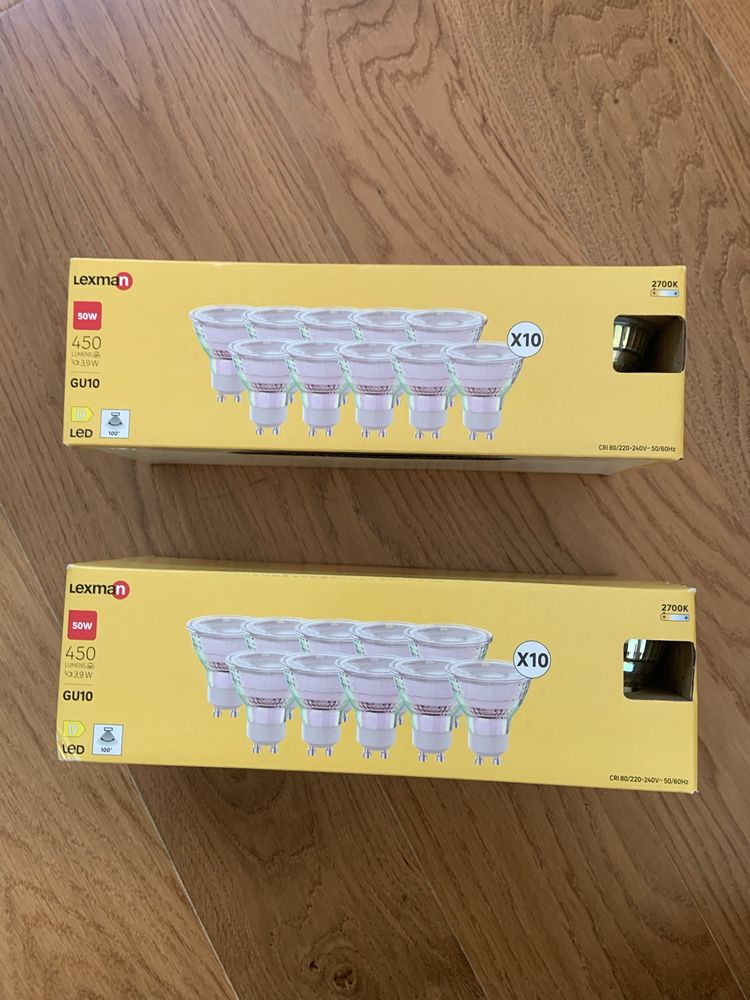 Lampadas Led GU10 (2x10)
