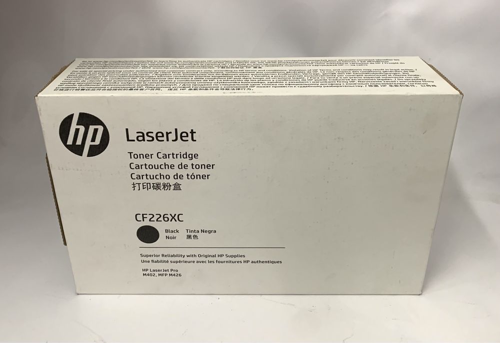 Картриджі оригінальні пусті першопрохідці HP CF226XC 226X 26XC 26X