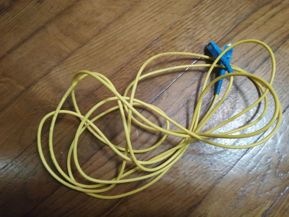 optical fiber cable sm 9/125um pvc 3 метри