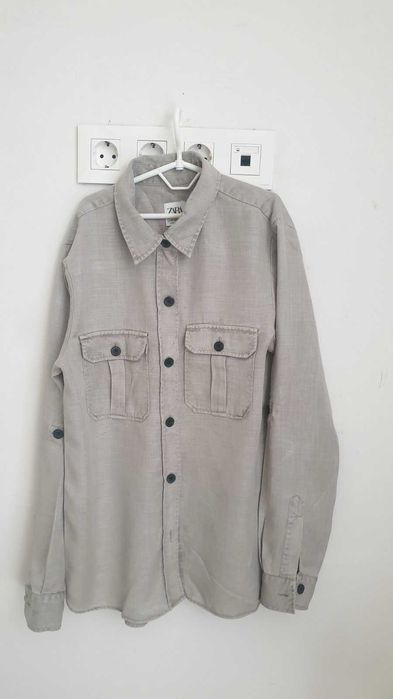 Универсальная тонкая рубашка ZARA