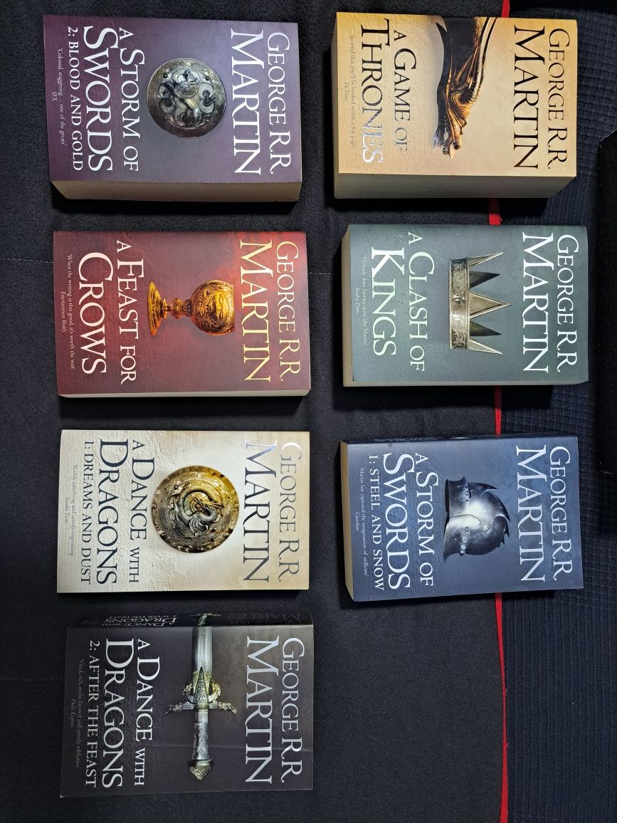 Coleção Game of Thrones em inglês