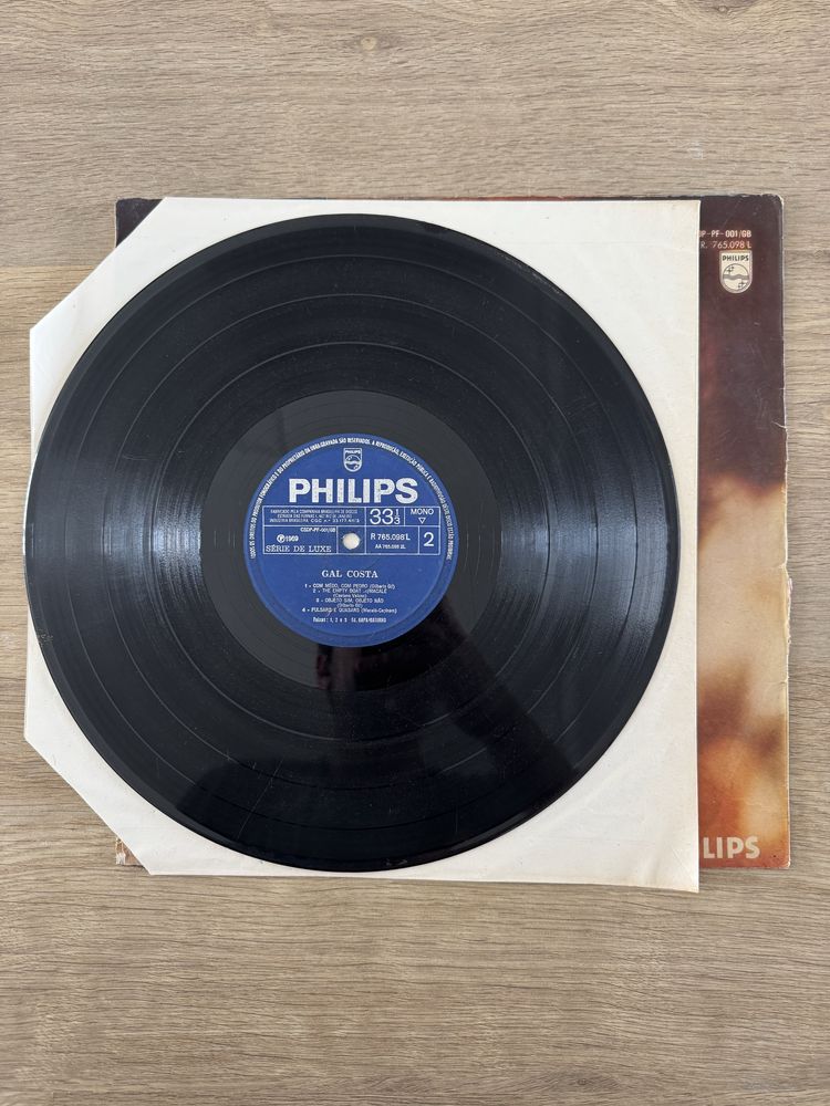 Disco Vinil Gal Costa - Gal 1969 BR