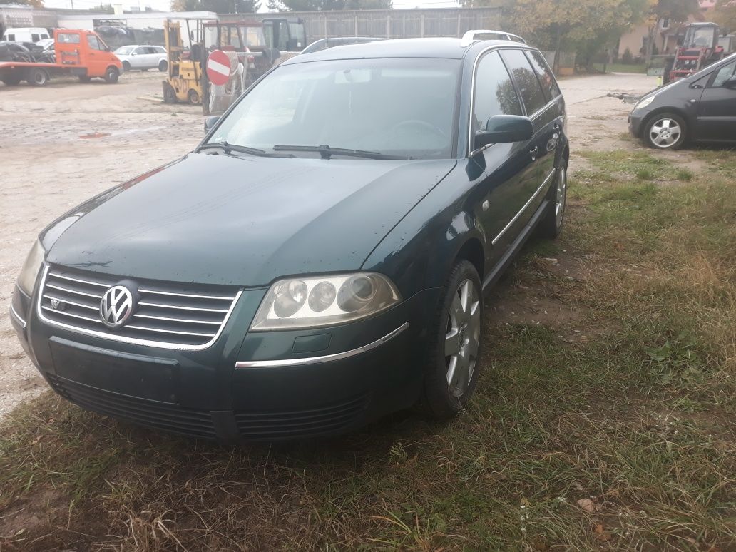 Vw passat B5 FL W8 na części LB6W manual.