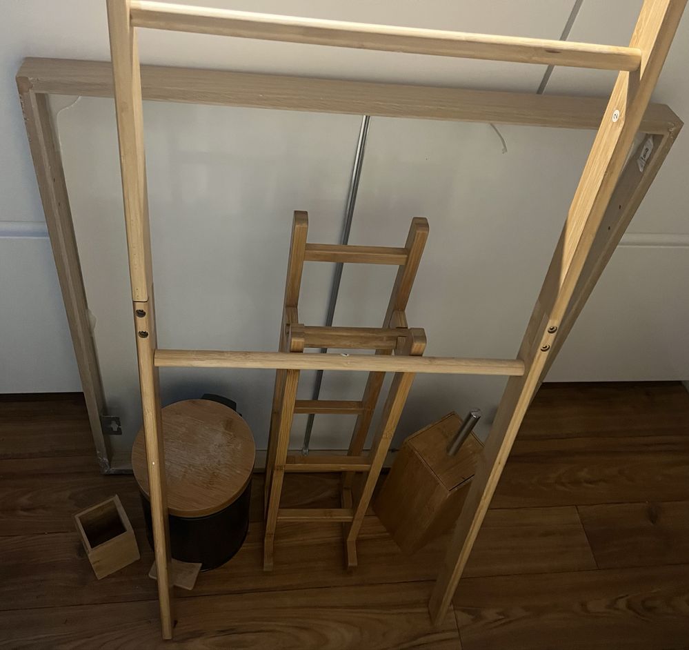 Łazienka bambus ikea wyposażenie jak godmorgon
