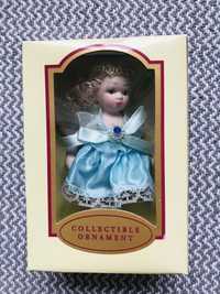 Новорічна прикраса лялька Снігуронька кераміка новогодняя кукла Ангел