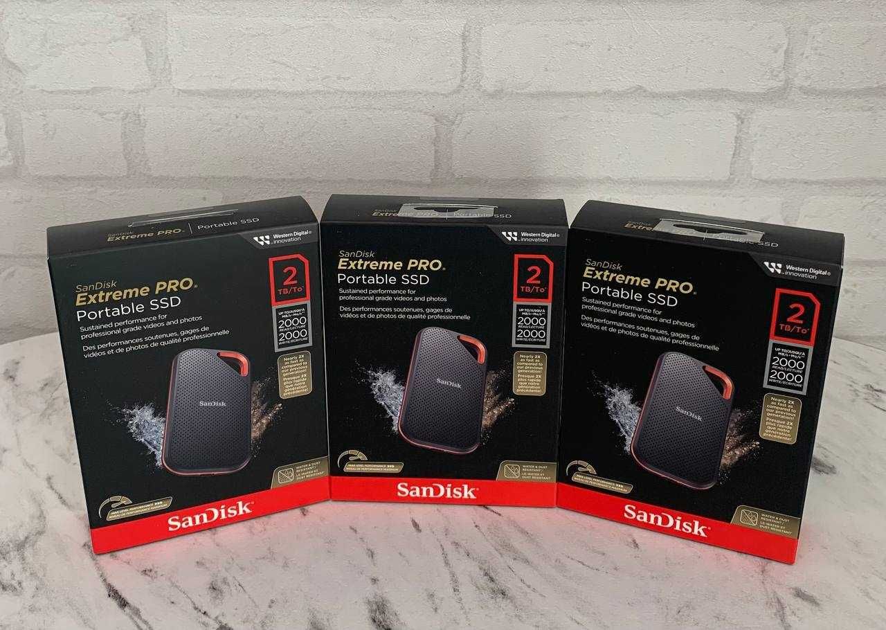 SSD накопичувач SanDisk Extreme PRO V2 2 TB 2000ГБ