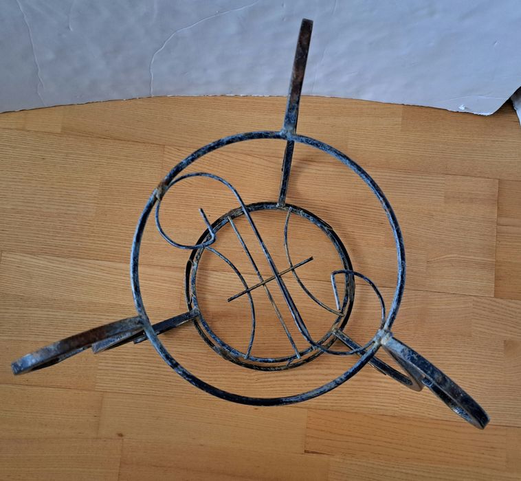 Kwietnik – Metaloplastyka, 2 Poziomy, Mocny, Elementy Dekoracyjne