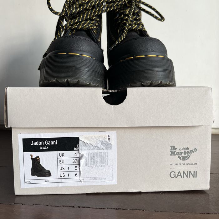 GANNI Dr Martens - Edicao especial, como Novas