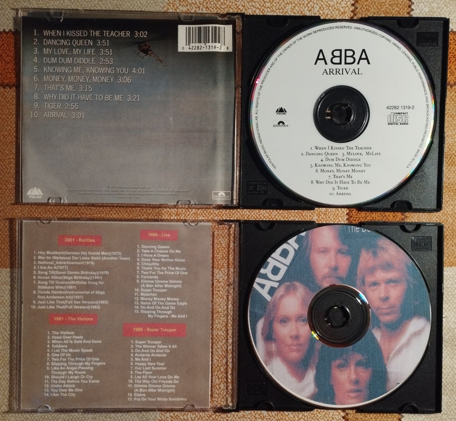 CD диски К.Цісик, ABBA, BONEY-M, QWEEN