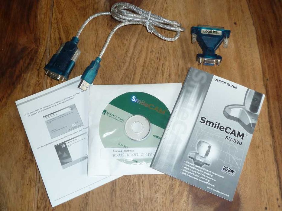 RETRO PC - Kamera internetowa SMILECAM (jak Logitech) -zdalna obsługa-