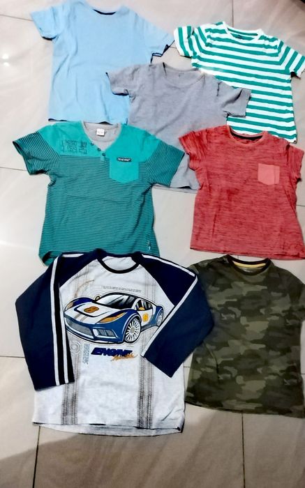 Zestaw t-shirt dla chłopca 7szt