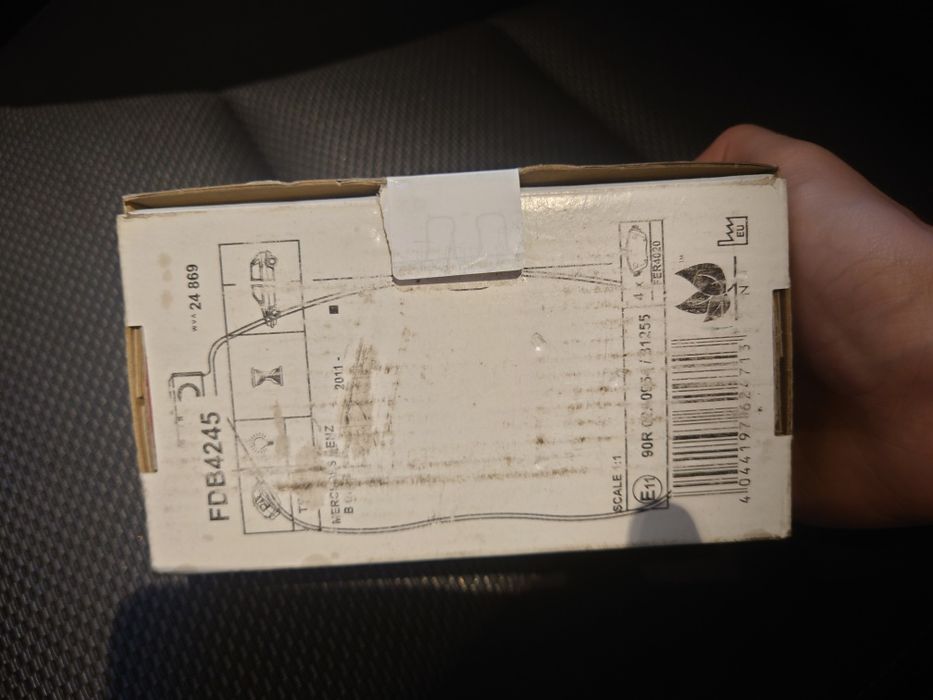 Pastilhas travão Mercedes FDB4245