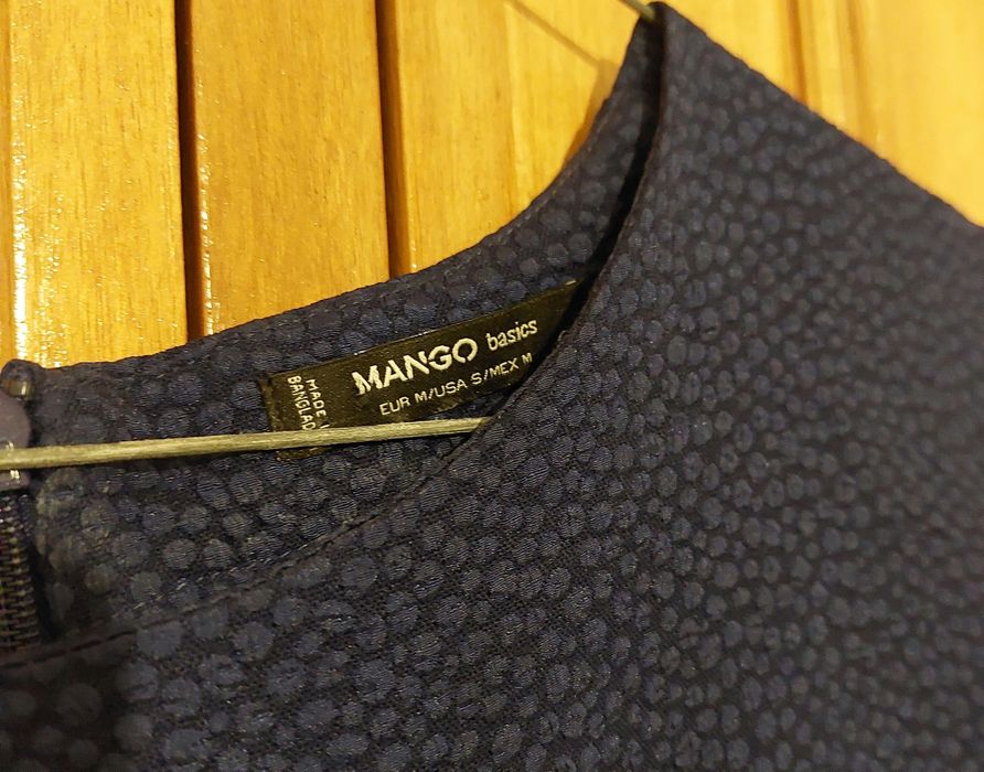 Vestido Azul Mango