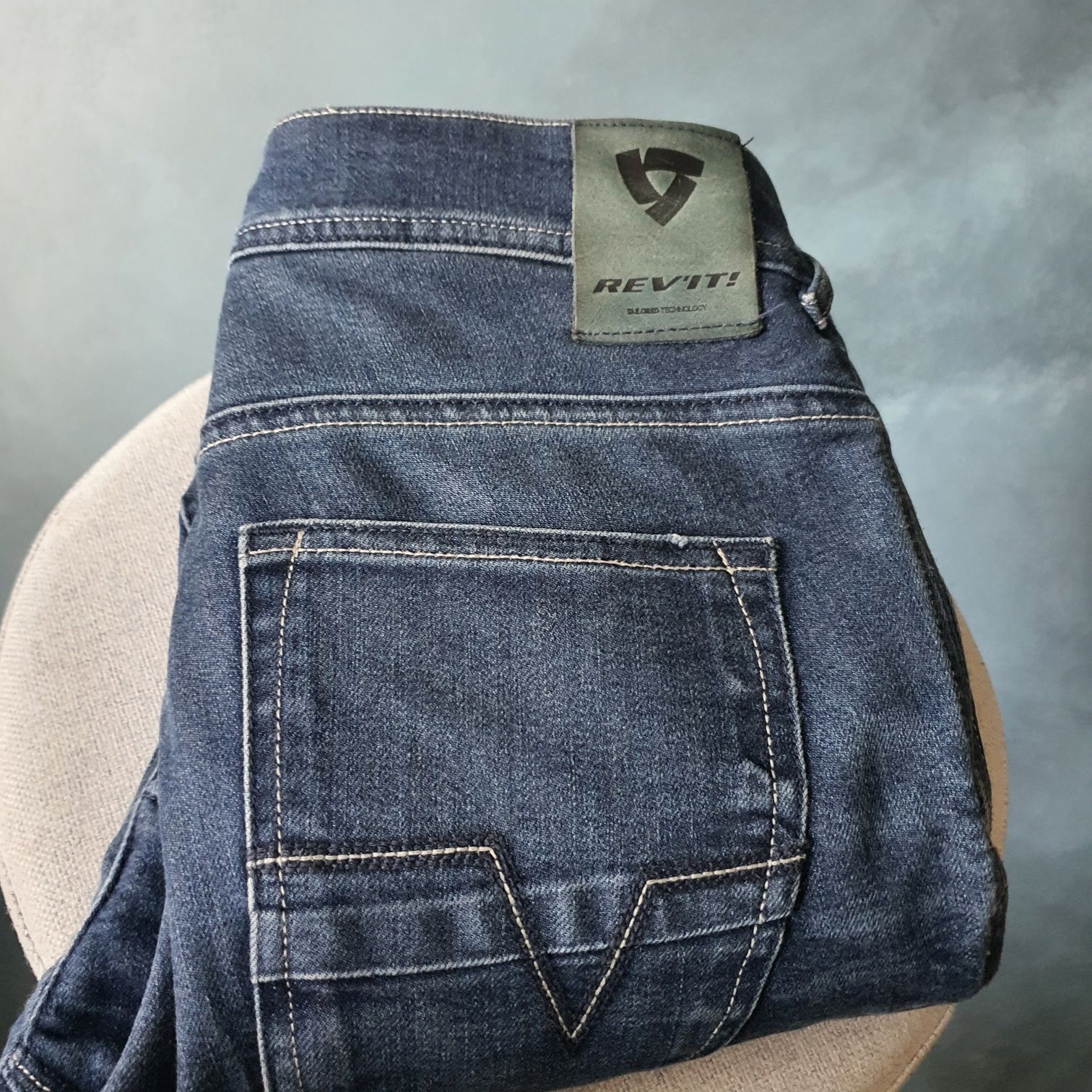 Spodnie motocyklowe CORDURA - Revit jeans austin tf  rozmiar 30