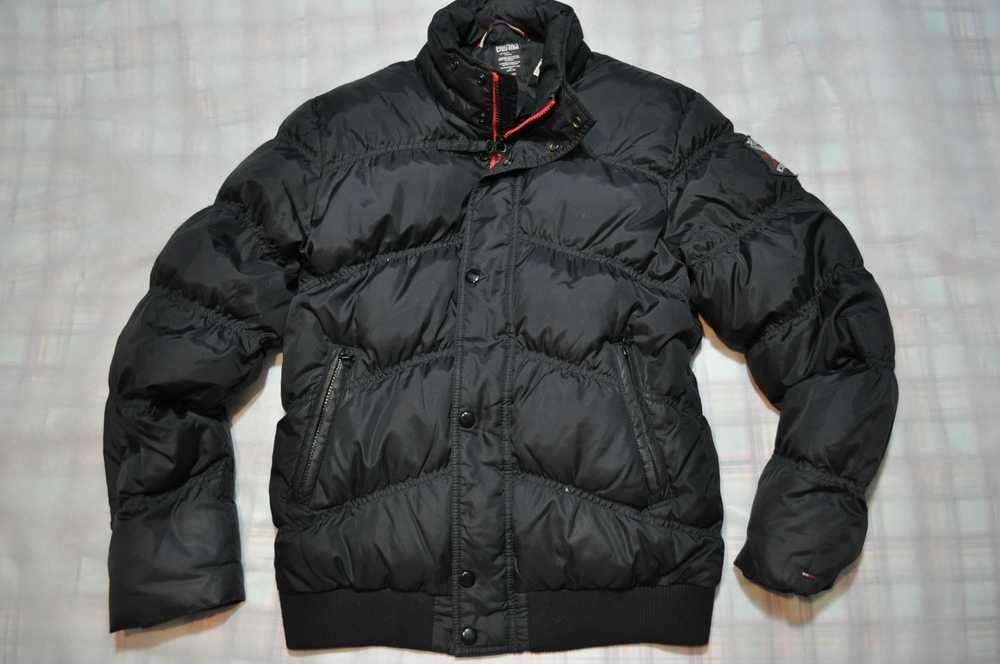 TOMMY HILFIGER M puchowa kurtka męska zimowa denim p2v