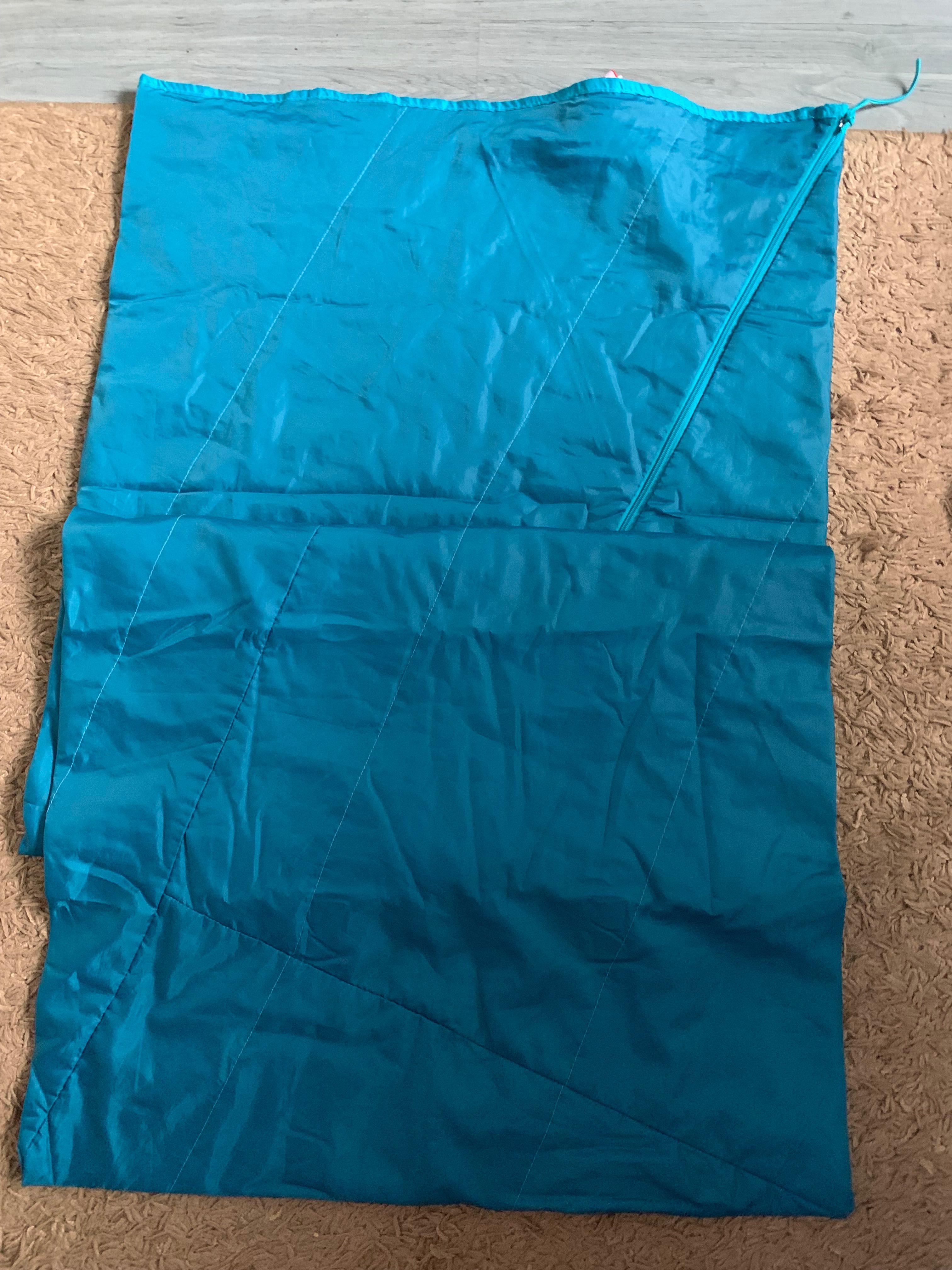 Śpiwór jak nowy 176/74 decathlon arpenaz 25 blue