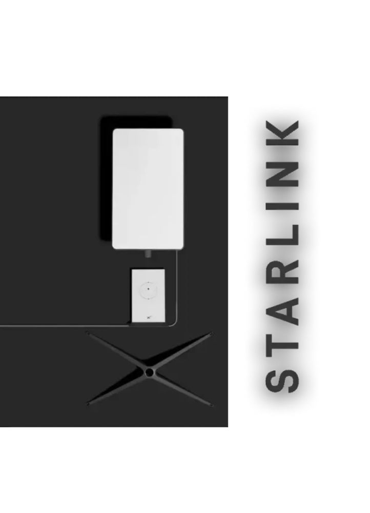 Starlink Internet Satellite Dish Термінал старлінк 2. RV (з акаунтом)