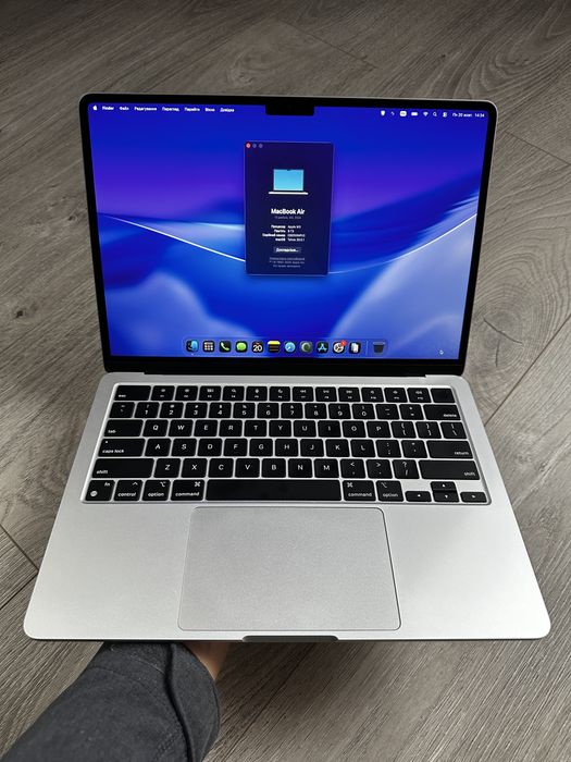 Macbook Air M3 2024 рік 100%