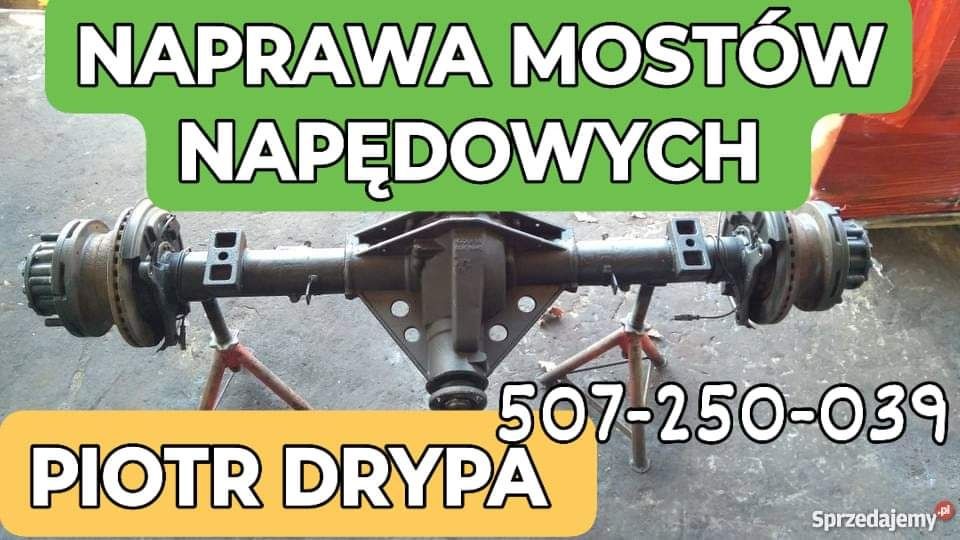 Naprawa regeneracja mostów napędowych Dyferencjałów BMW Mercedes Volvo