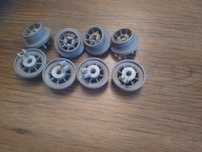 Bosch rolki do kosza, zestaw 8 szt