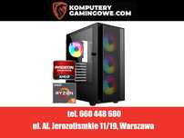 Nowy Komputer Gamingowy Ryzen 5 3600 Win11 32GB 1000GB SSD RX580 8GB
