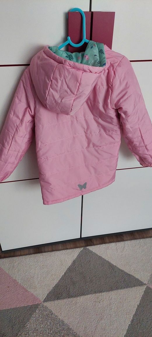 Kurtka dwustronna 5 10 15 rozm. 128