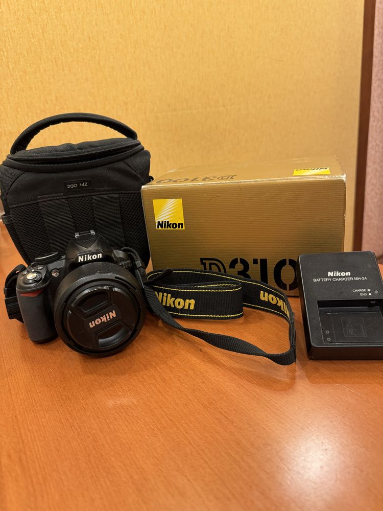 Продам фотоаппарат Nikon D3100 с объектив портретник AF-S NIKKOR 50 mm