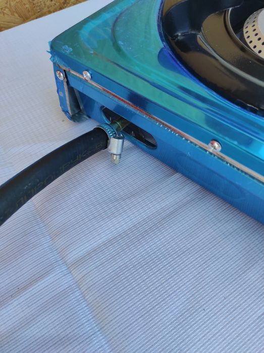 Газовая настольная плитка 1 - о камфорная нержавейка