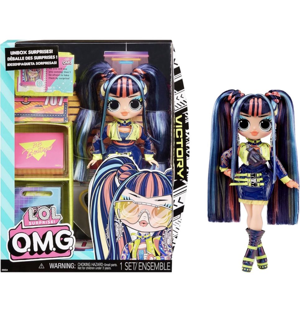 LOL Surprise OMG Victory Jams Fashion Doll Multiple Surprises.