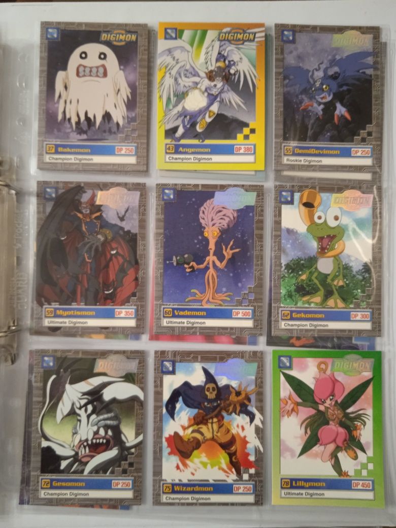 Cartas Digimon Colecionáveis