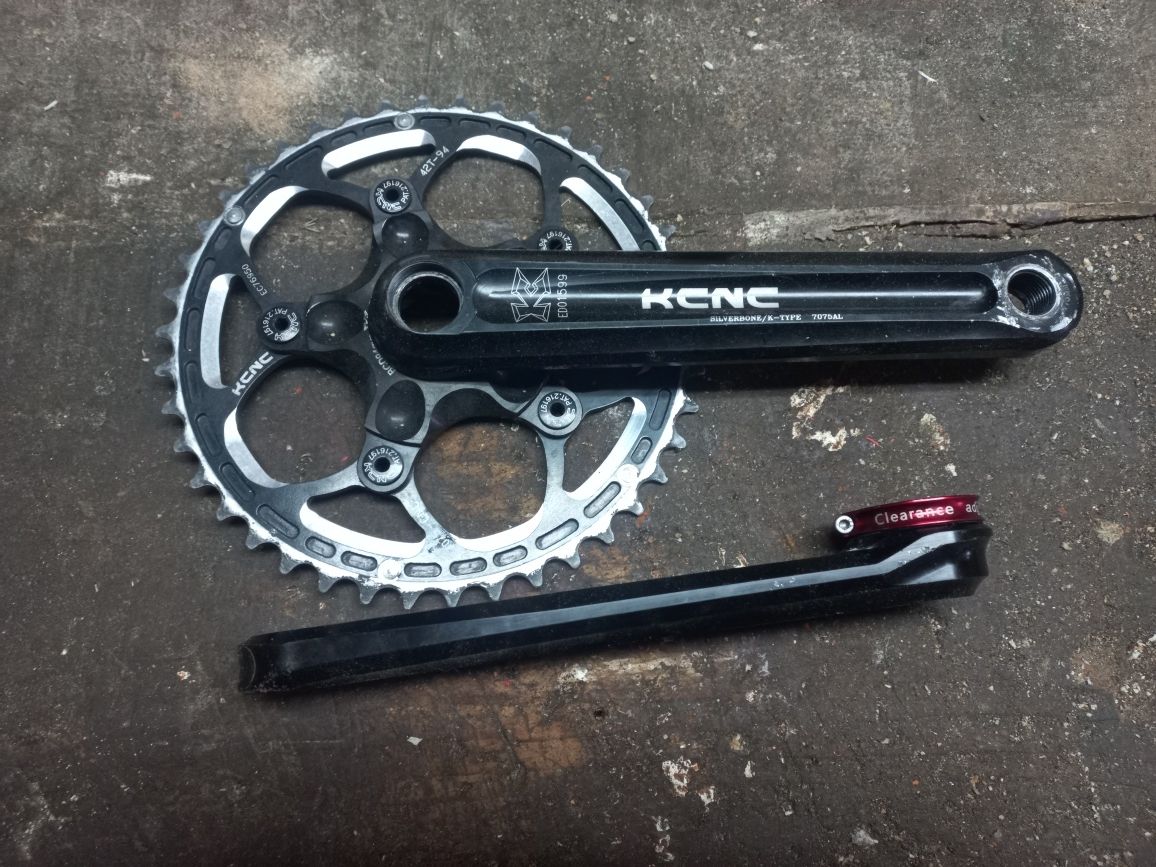 Componentes Shimano Tiagra e KCNC