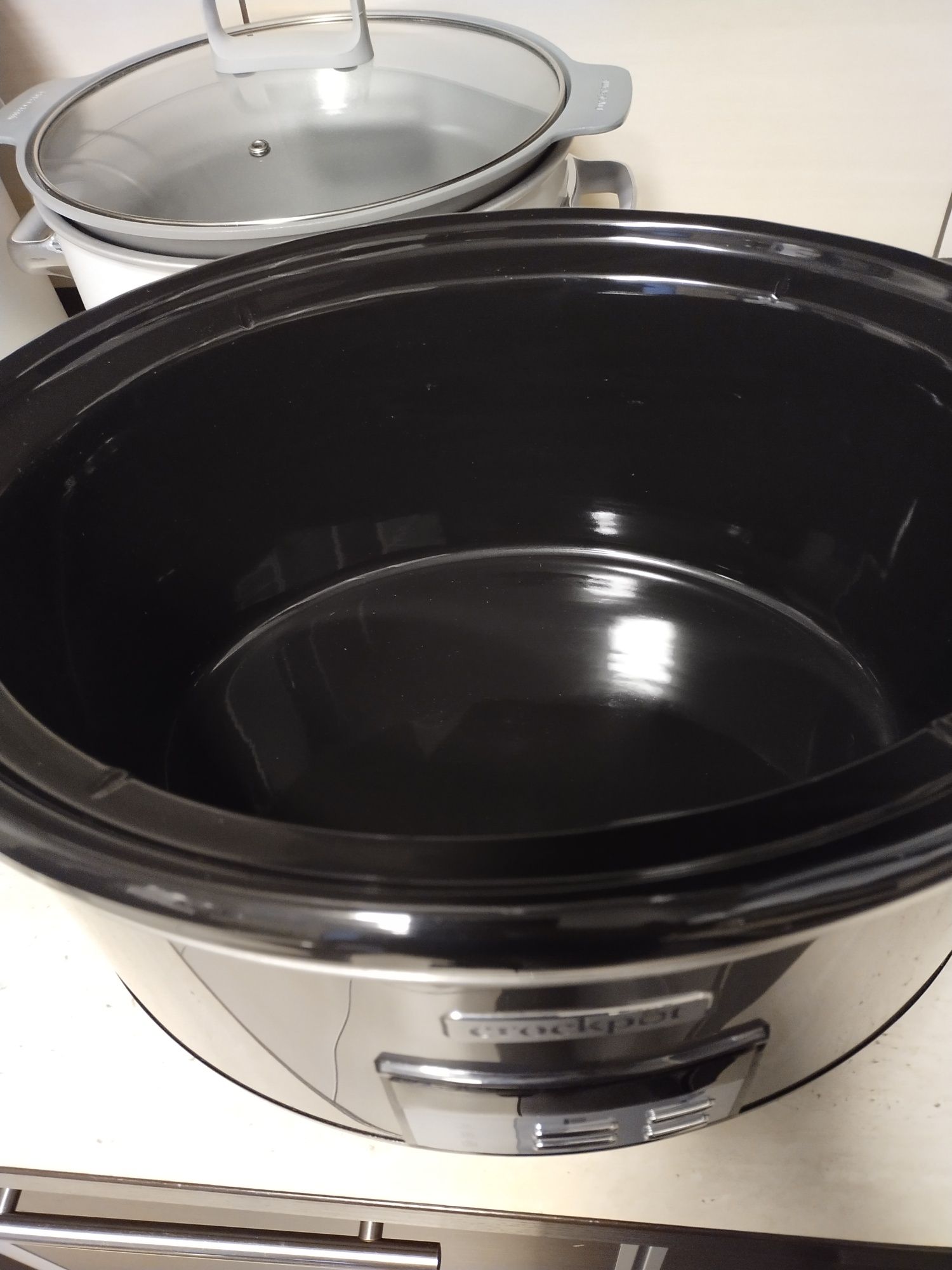 Wolnowar CROCKPOT 7,5 l - CSC063X Czarno-srebrny