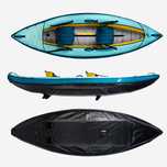 PACK Kayak 2 Lugares + Pagaias + Coletes + Bomba