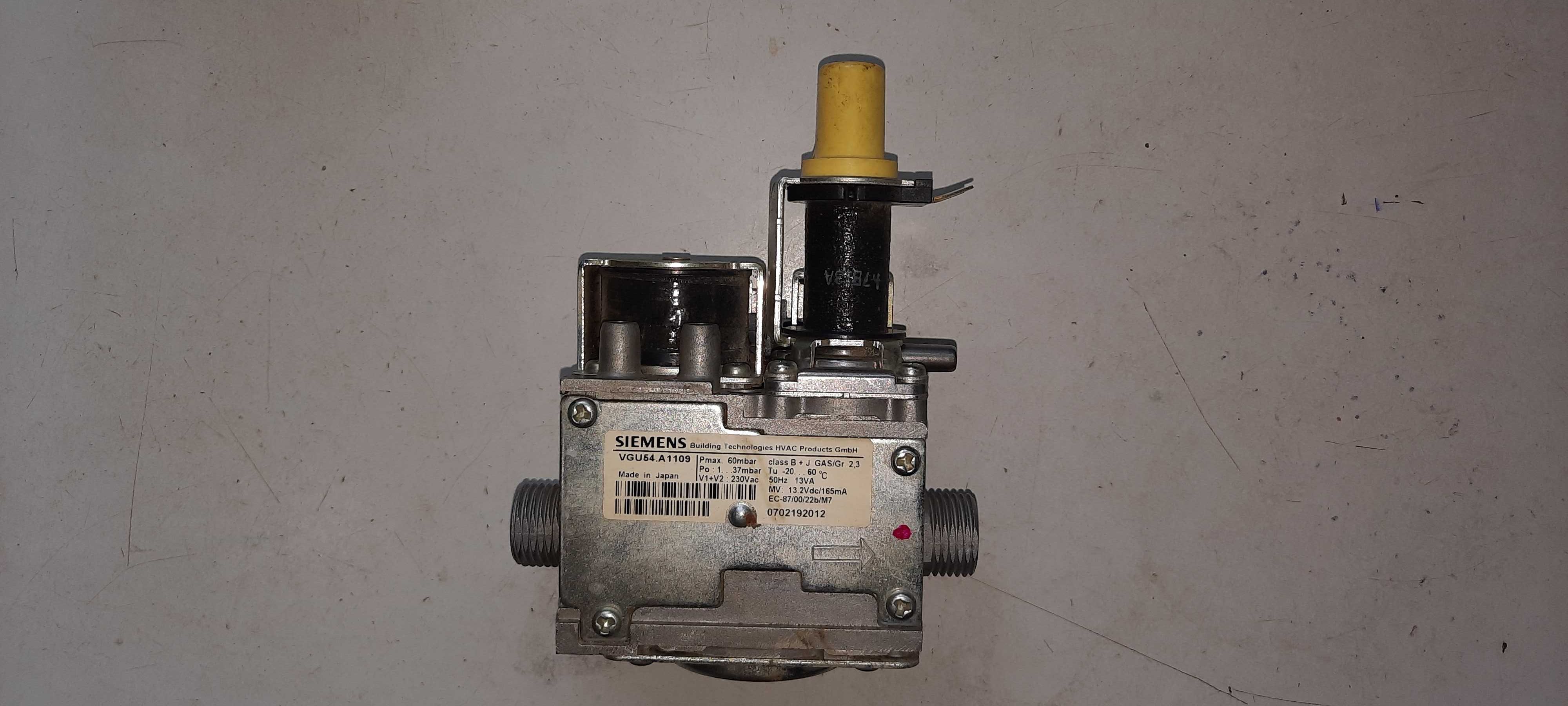 Газовий клапан Siemens VGU 54.A1109