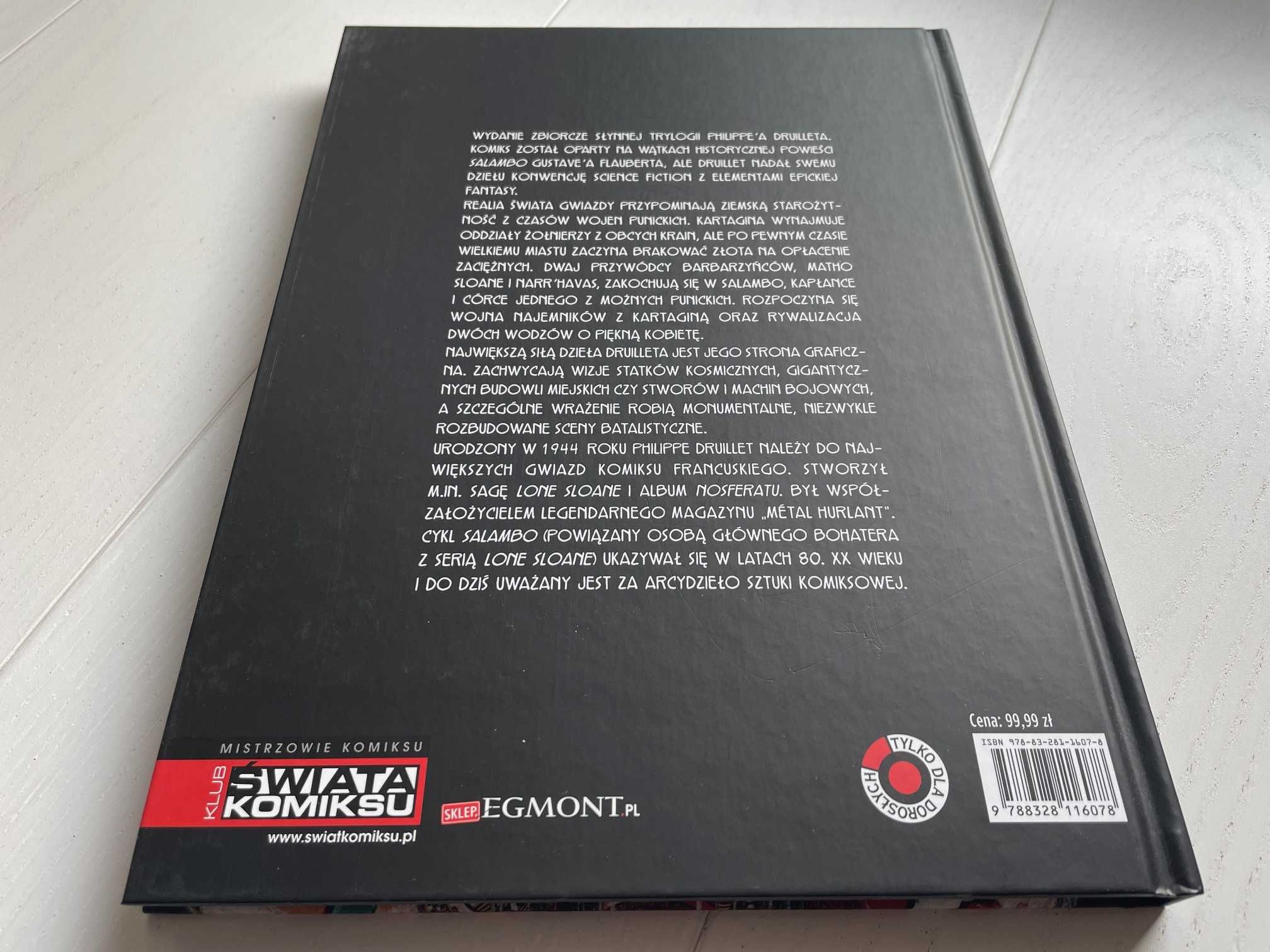 Komiks Salambo. Nowela/powieść graficzna. Klasyk