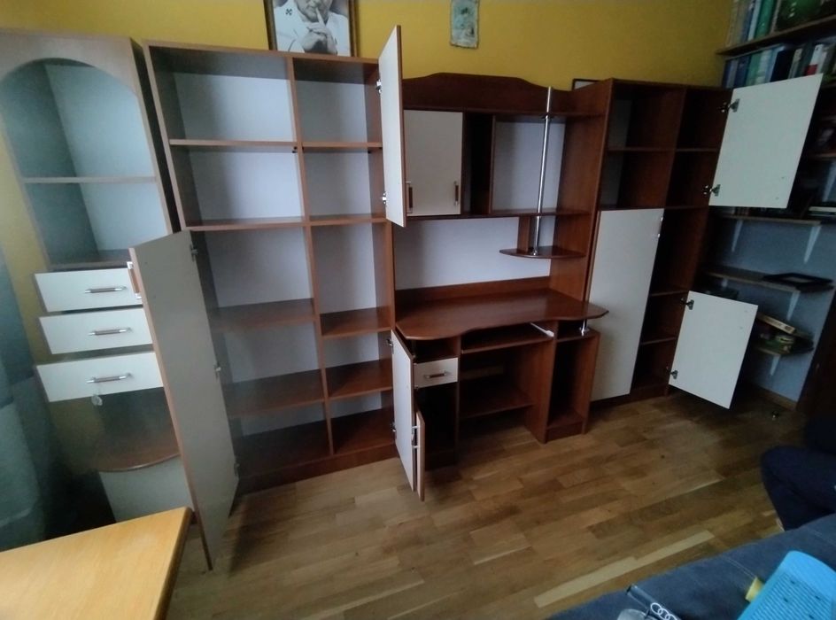 Meblościanka + szafa narożna
