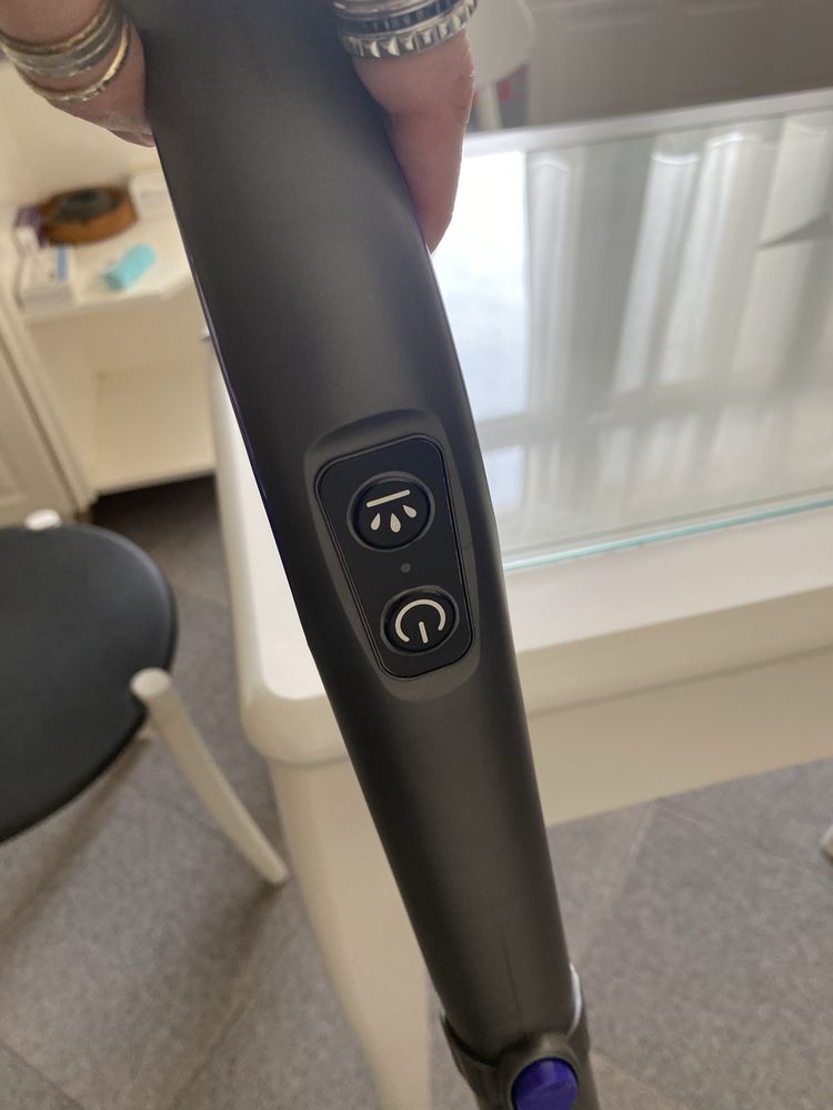 Mopa giratoria sem fios e com assessorios