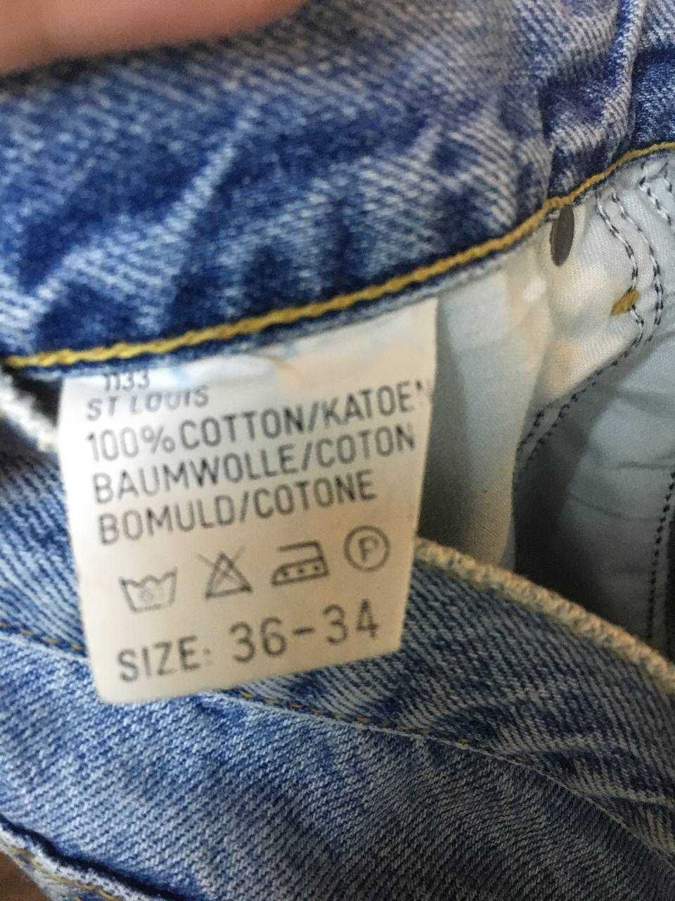 Джинси чоловічі Lee XXL