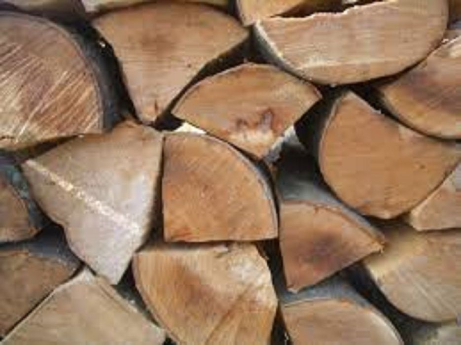 Układane -sezonowane drewno kominkowe/opałowe, grube kawałki