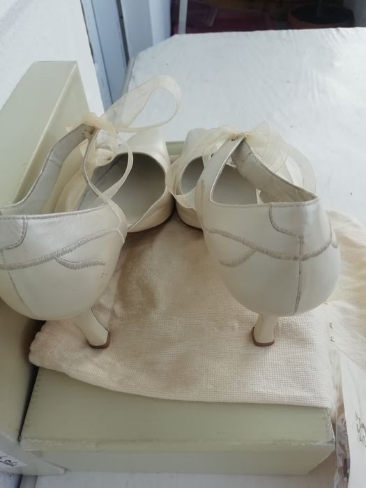 Sapatos de casamento Sara Navarro Spain