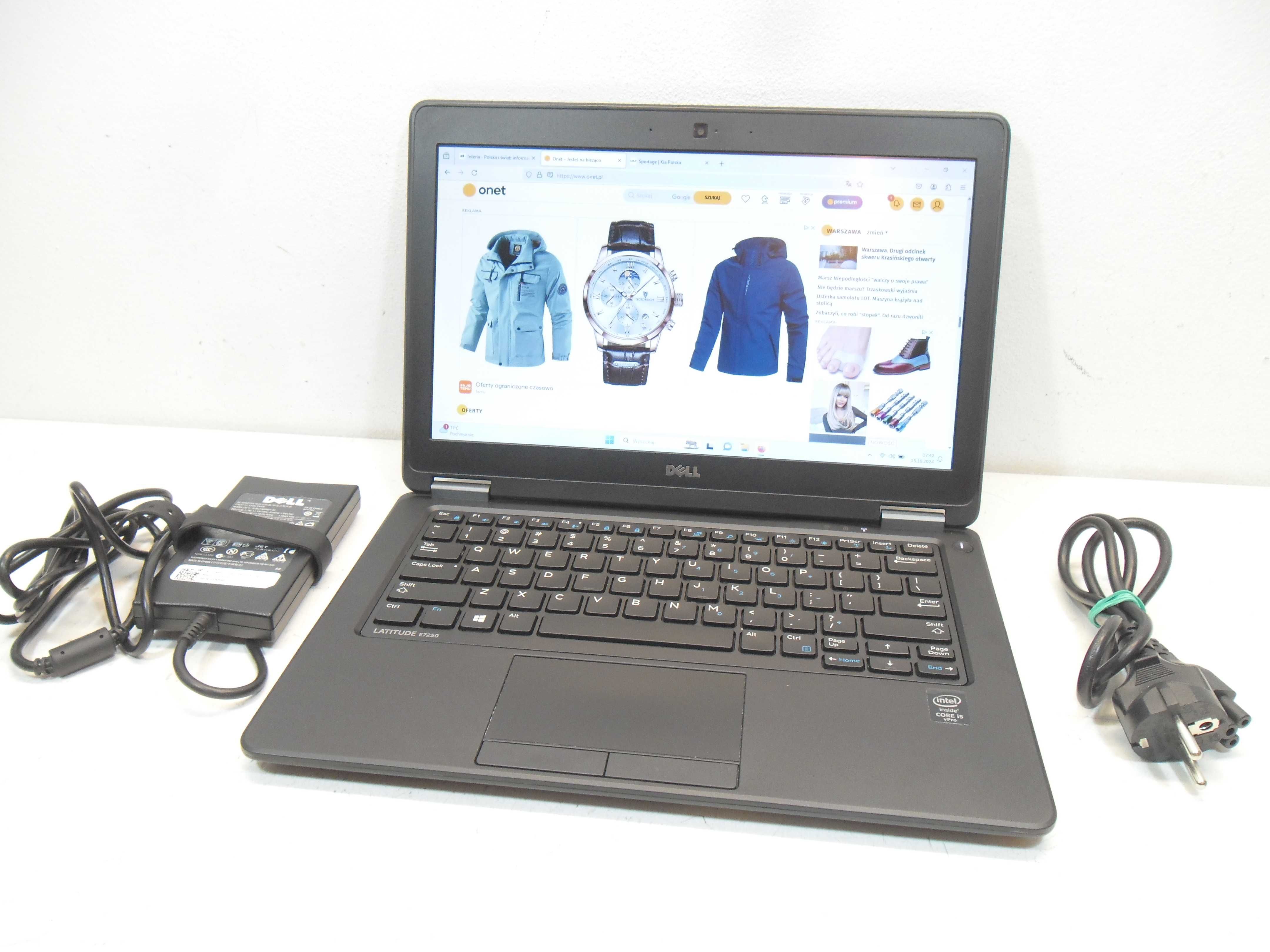 SUPER OFERTA Dell Ultrabook i5/8GB/SSD HDMI, 12.5 sklep Kraków
