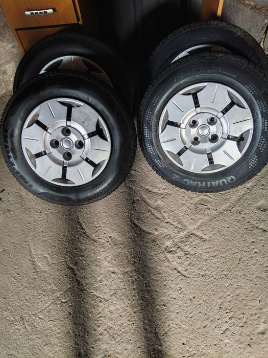Opony z felgami Fiat Panda