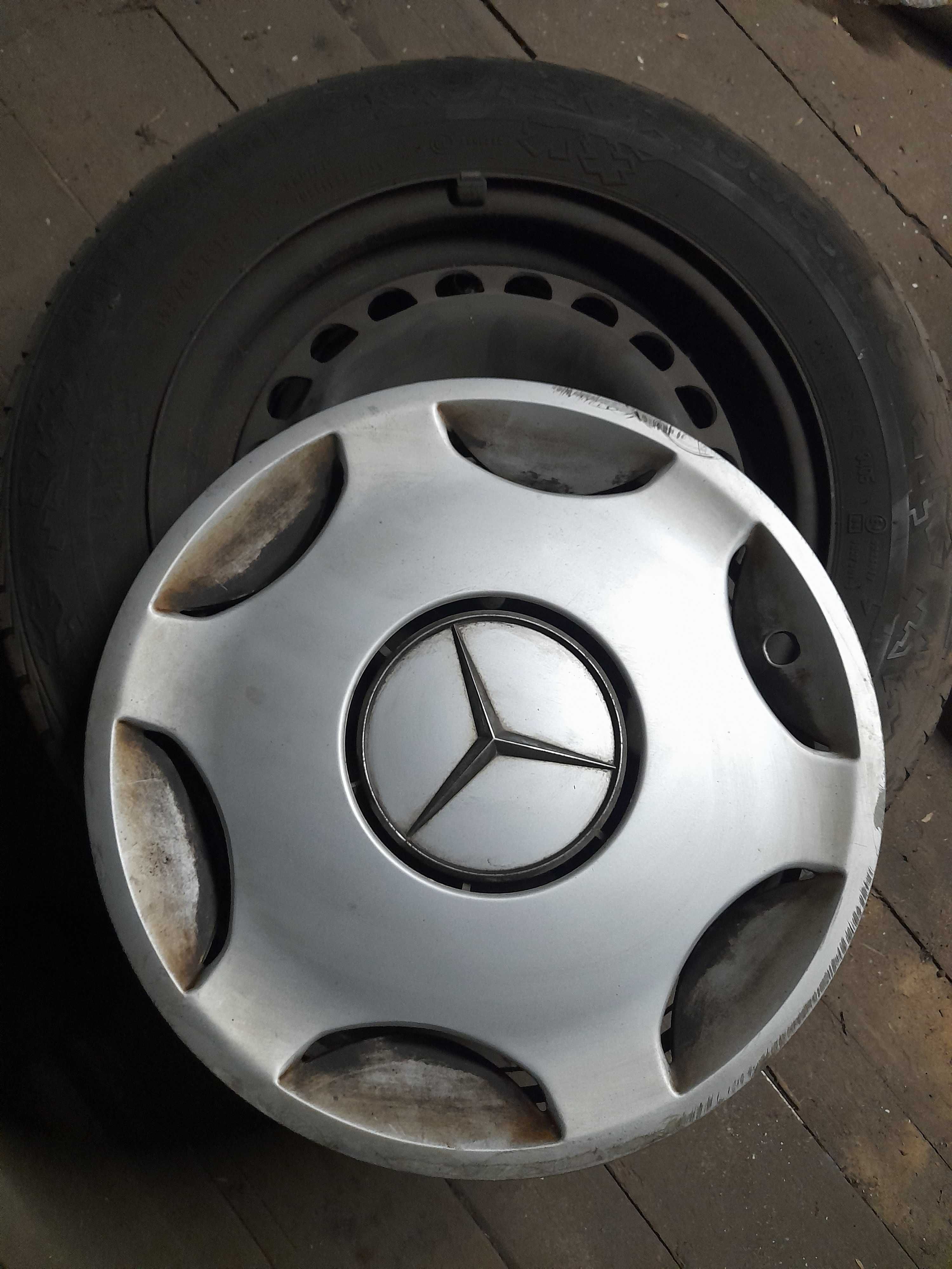 Koła felgi stalowe 195/65 R15 kołpaki mercedes c180