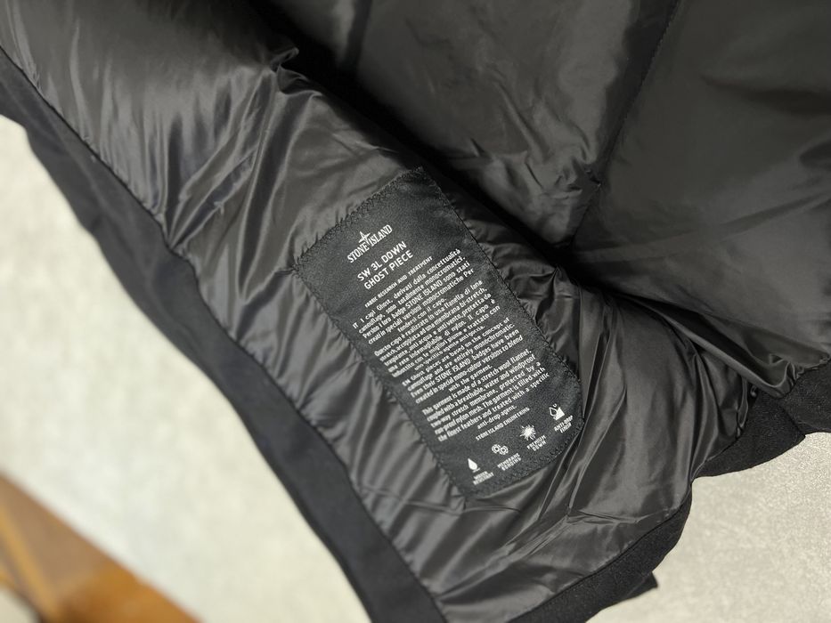 Пуховик зимний Stone Island stone island ghost piece оригинал размер M