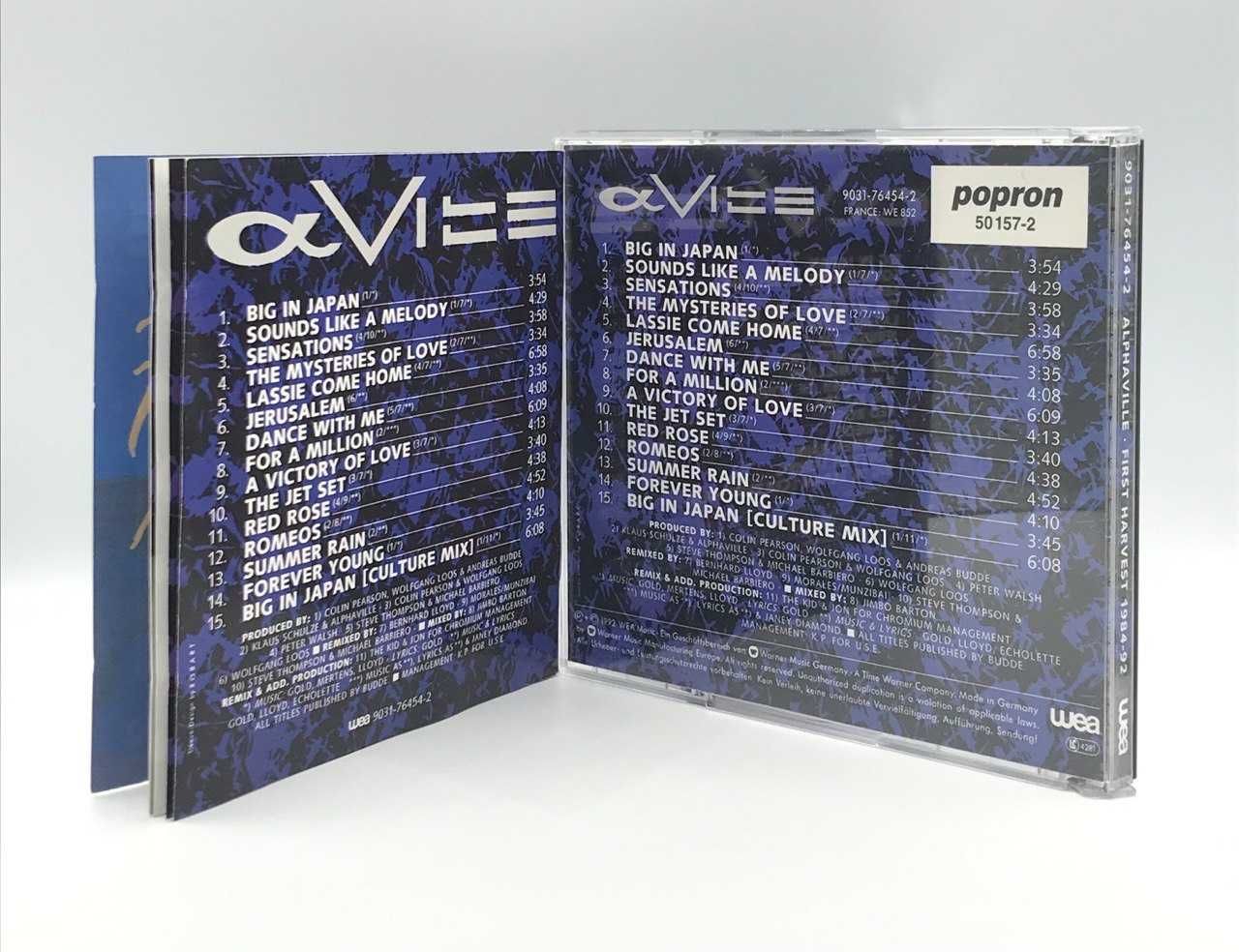 Alphaville ‎– First Harvest 1984-92 (1992, C.S.F.R.)